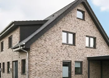Finisare fasade cu klinker. ROBEN klinker UNGUREANU ART